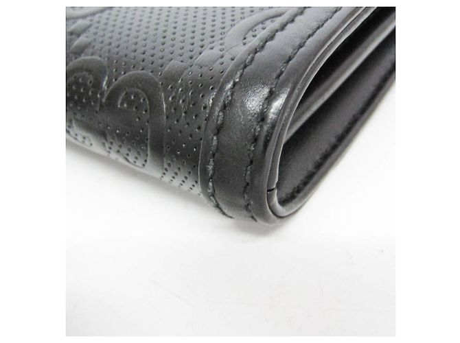 Borsa a tracolla Gucci GG Embossed 625782 Nero - vista 6