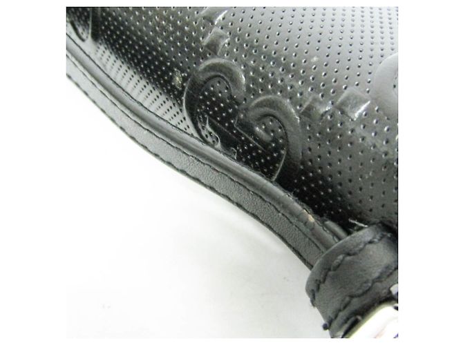 Borsa a tracolla Gucci GG Embossed 625782 Nero - vista 8