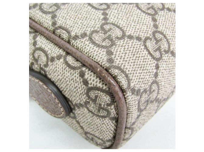 Borsa a tracolla piccola Gucci Ophidia Marrone Beige - vista 5