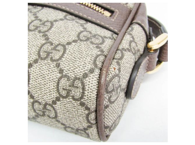Borsa a tracolla piccola Gucci Ophidia Marrone Beige - vista 6