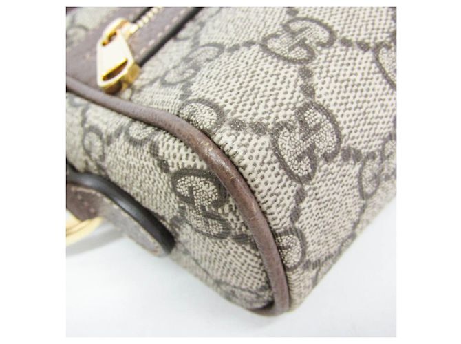 Borsa a tracolla piccola Gucci Ophidia Marrone Beige - vista 7