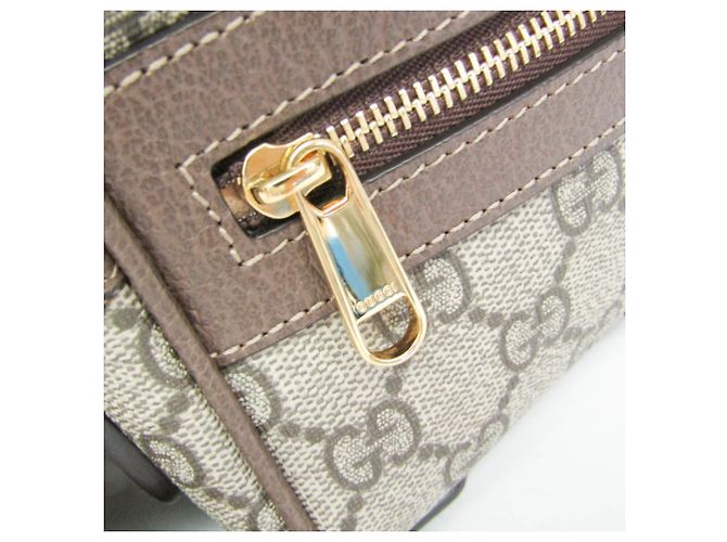 Borsa a tracolla piccola Gucci Ophidia Marrone Beige - vista 9