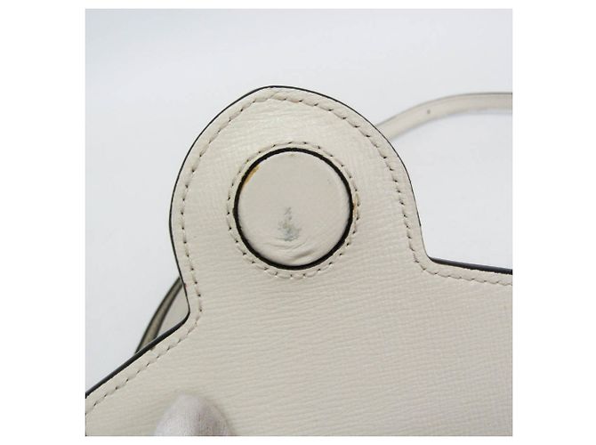 Borsa a tracolla Gucci Horsebit Small Bianco Beige - vista 14