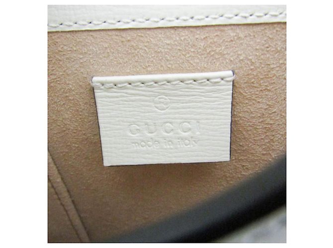 Borsa a tracolla Gucci Horsebit Small Bianco Beige - vista 16