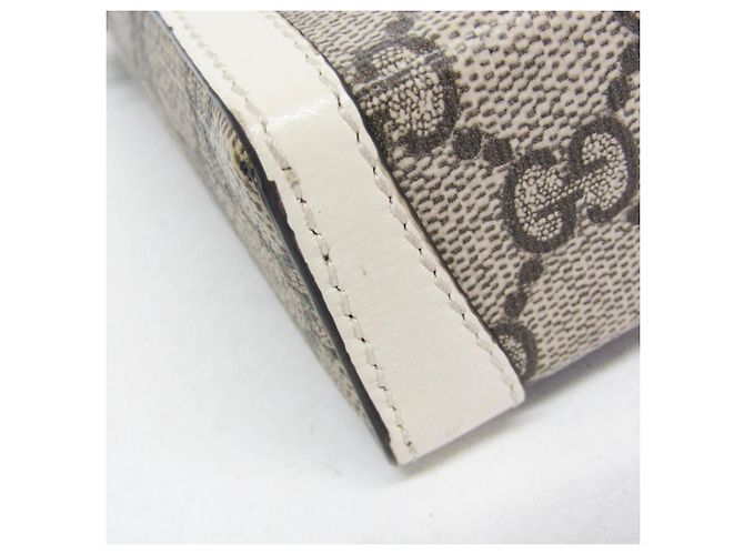 Borsa a tracolla Gucci Horsebit Small Bianco Beige - vista 6