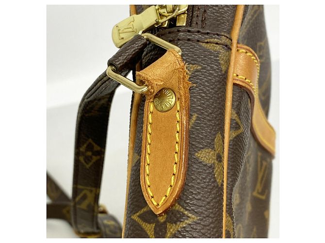 Borsa a tracolla Louis Vuitton Monogram Danube Marrone - vista 6