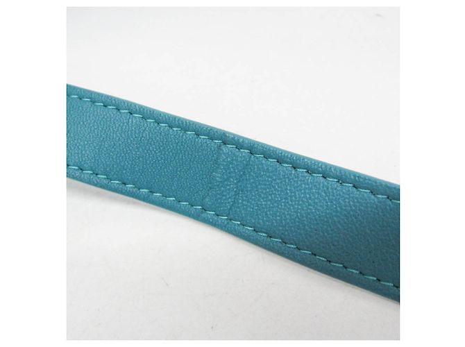 Borsa a tracolla in pelle Intrecciato Cassette Bottega Veneta Blu - vista 9