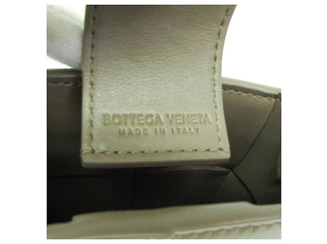 Borsa a tracolla piccola Bottega Veneta Intrecciato Cassette Marrone - vista 11