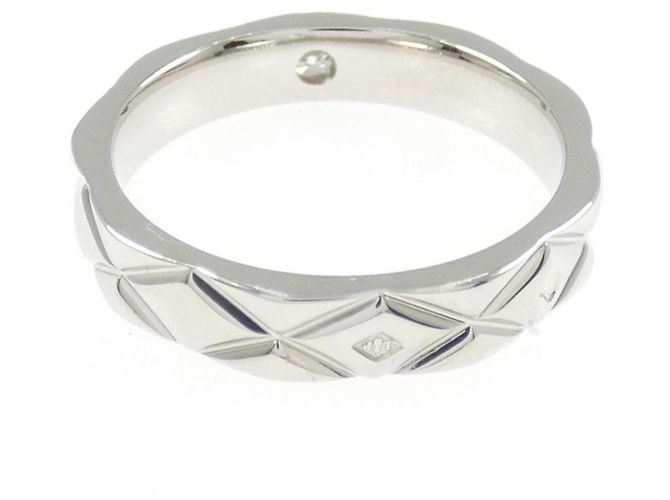 Chanel Large Matelassé Ring Silber - Ansicht 3