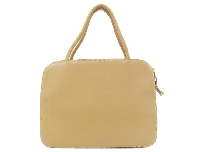 Borsa a mano Loewe in pelle beige - vista 2