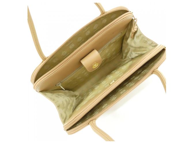 Borsa a mano Loewe in pelle beige - vista 8