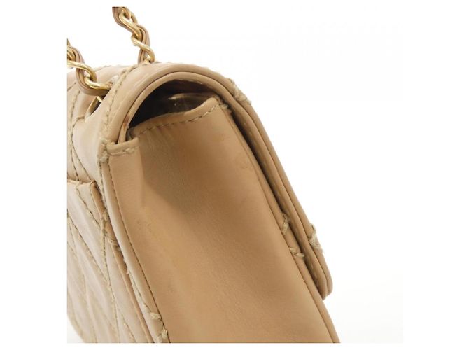 Borsa a tracolla Chanel Wild Stitch Line 14687 Beige - vista 6