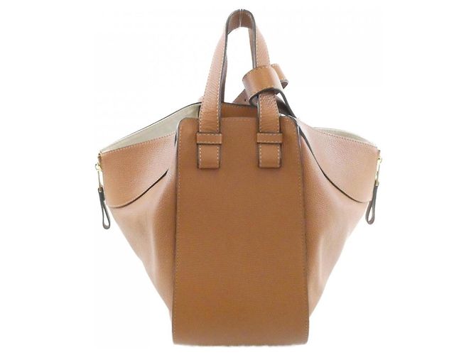 Borsa a tracolla Loewe Hammock Small Marrone - vista 2