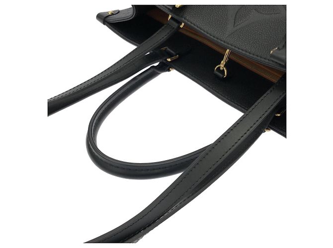 Borsa Louis Vuitton Monogram Empreinte OnTheGo GM Nero Monogramma - vista 6