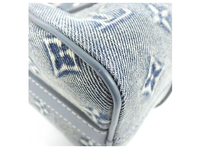 Borsa Boston Louis Vuitton Monogram Wash Keepall Bandoulière 25cm Monogramma - vista 2
