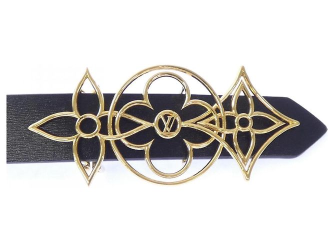 Louis Vuitton M0620 Wendelgürtel Braun Schwarz - Ansicht 2