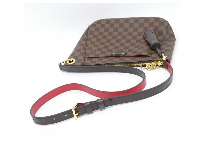 Borsa a tracolla Louis Vuitton Damier South Bank Damier ebene - vista 7