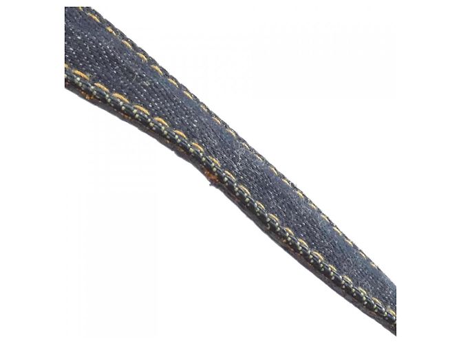 Borsa a tracolla Fendi Mamma Baguette 26325 Blu navy - vista 9