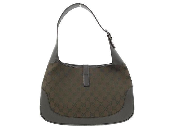 Borsa a tracolla Gucci 00963 Dark Brown Marrone scuro - vista 2
