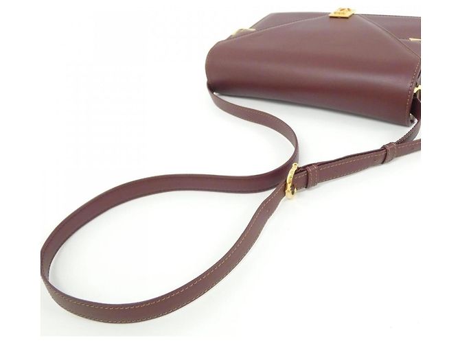 Borsa a tracolla Cartier MUST DE CARTIER Bordò - vista 8