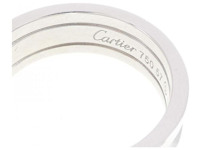 Cartier C2 Small Ring in Weißgold Golden - Ansicht 3