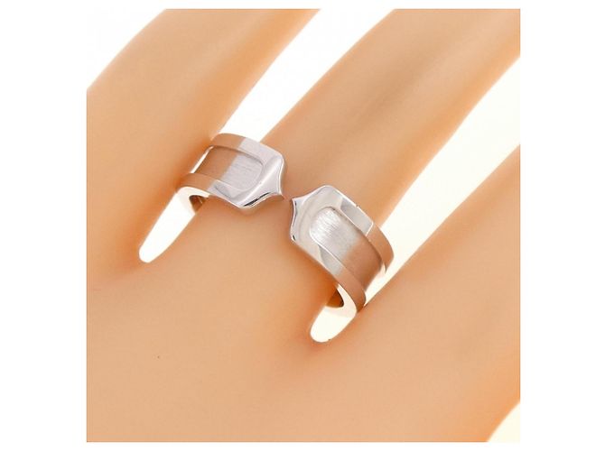 Cartier C2 Small Ring in Weißgold Golden - Ansicht 4
