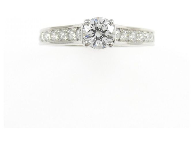 Cartier 1895 Ring aus Platin Silber - Ansicht 2