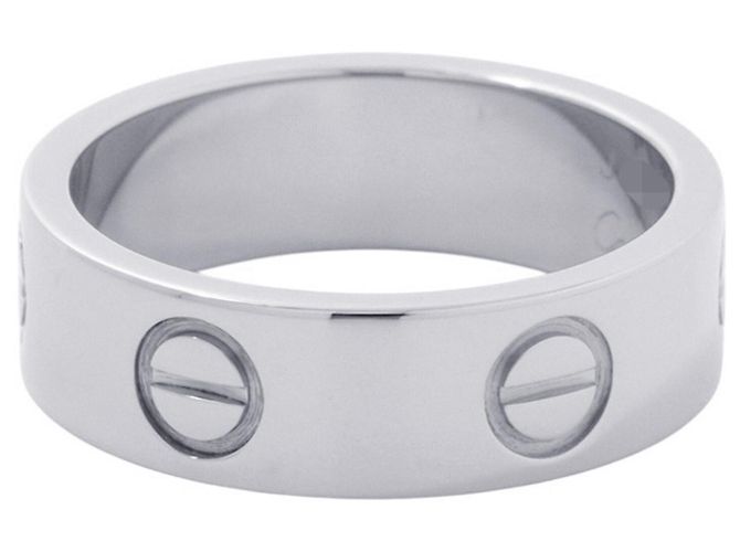 Anello Cartier Love - Modello Classico in Oro Bianco 18K - vista 2