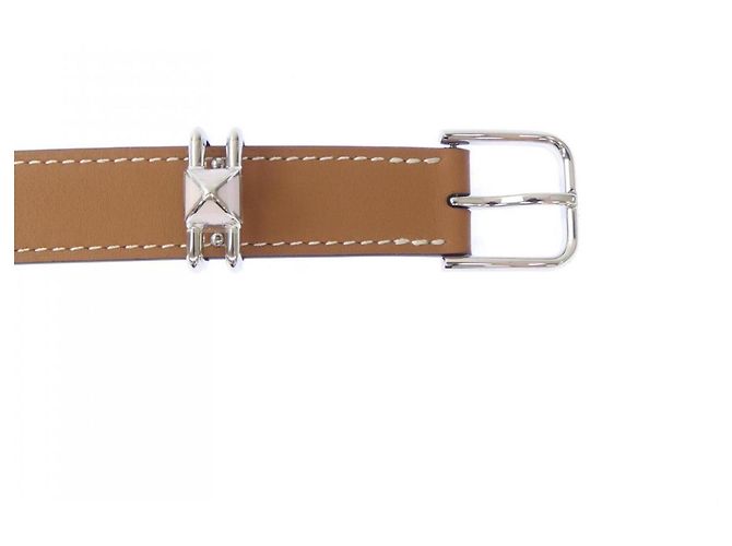 Hermès Hermes Mini Crew 20mm Gürtel Braun - Ansicht 2