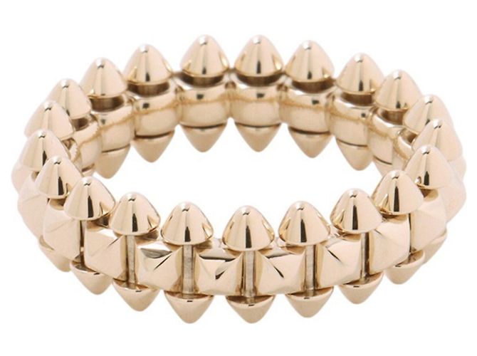 Anello Cartier Clash de in oro giallo 18K - vista 3