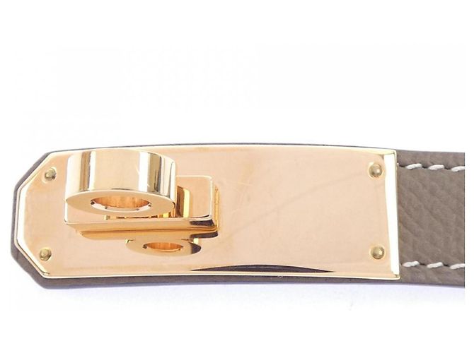 Hermès Hermes Kelly Brown Standard Gürtel Braun - Ansicht 2