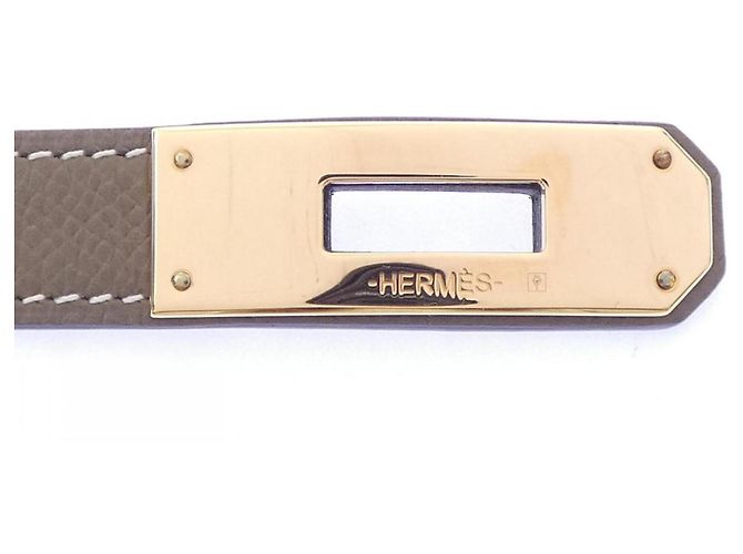 Hermès Hermes Kelly Brown Standard Gürtel Braun - Ansicht 4
