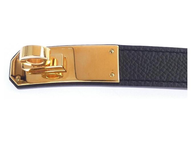 Hermès Hermes Kelly Black Standard Gürtel Schwarz - Ansicht 2