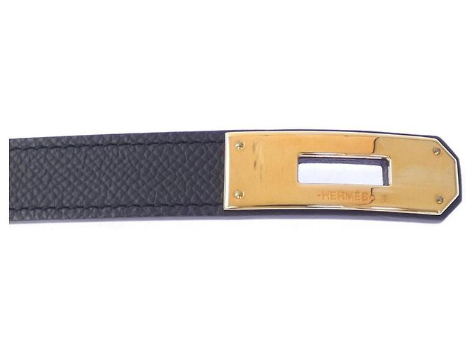 Hermès Hermes Kelly Black Standard Gürtel Schwarz - Ansicht 4