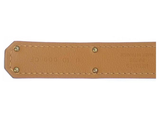 Hermès Hermes Kelly 18mm Standard Gürtel Beige - Ansicht 3