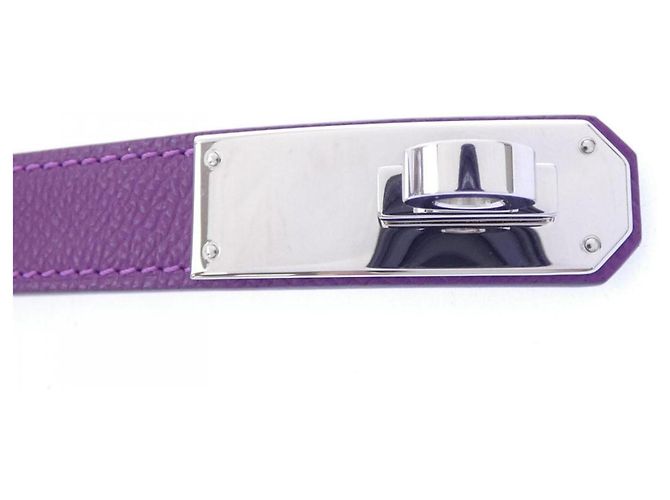 Hermès Hermes Kelly Pocket 18mm Gürtel Lila - Ansicht 4