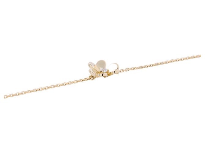 Bracciale Van Cleef & Arpels Frivole Mini in oro giallo 18K - vista 2