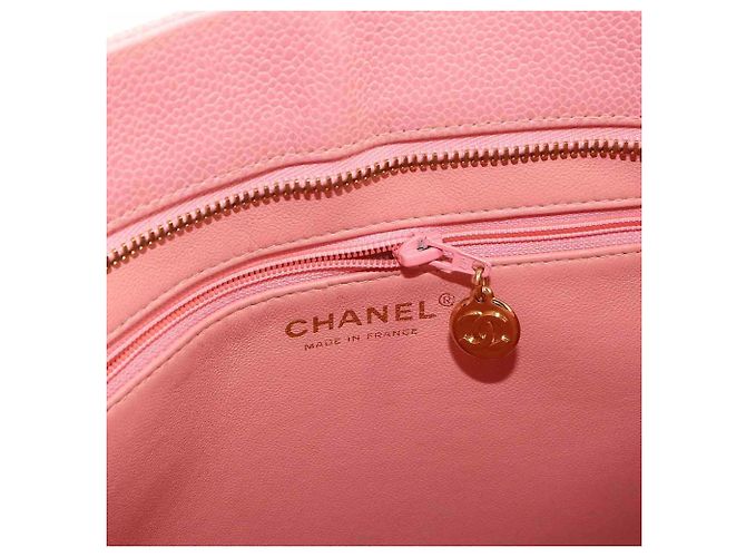 Borsa Tote Chanel Medallion Rosa - vista 7