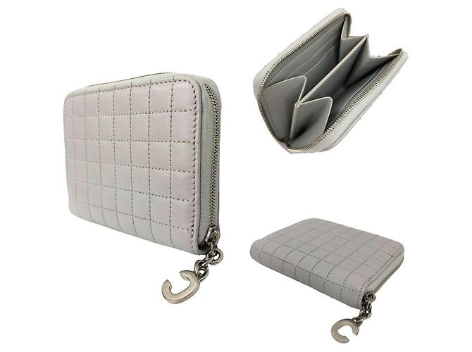 Céline Cartera bi-fold Celine Light Gray Gris - vista 2