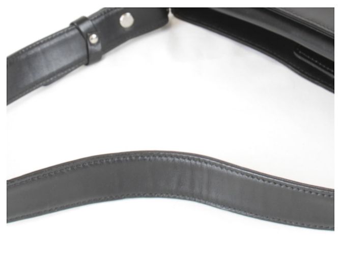 Borsa a spalla con manico singolo Burberry Shadow Horse Nero - vista 7