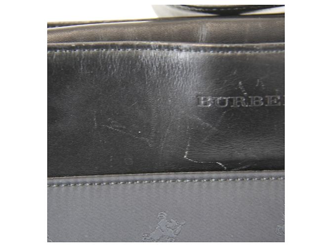 Borsa a spalla con manico singolo Burberry Shadow Horse Nero - vista 8