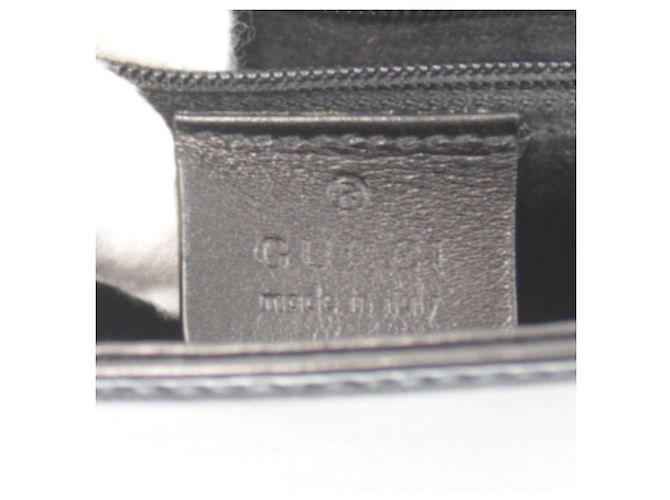 Borsa a tracolla 2 vie Gucci Bamboo 001 Nero - vista 13