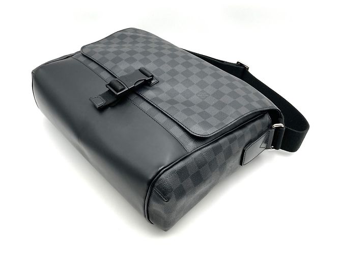 Louis Vuitton N41457 Messenger PM Crossbody Shoulder Bag Nero - vista 2