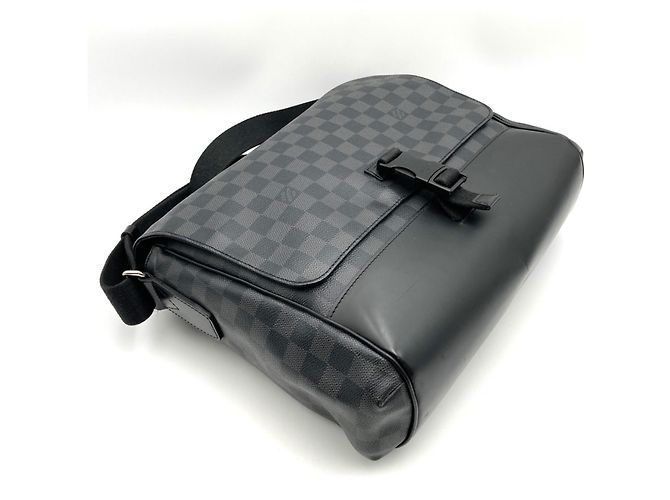 Louis Vuitton N41457 Messenger PM Crossbody Shoulder Bag Nero - vista 3