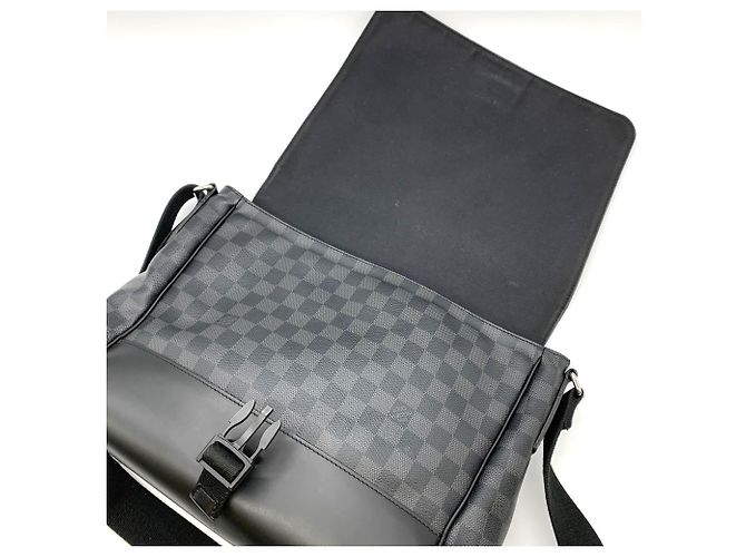 Louis Vuitton N41457 Messenger PM Crossbody Shoulder Bag Nero - vista 7