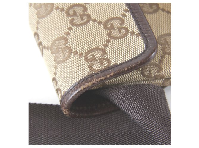 Mini borsa a vita Gucci in beige - vista 7
