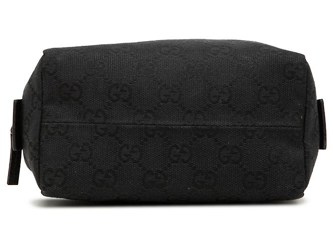 Necessaire Gucci in tela GG nera Nero - vista 3