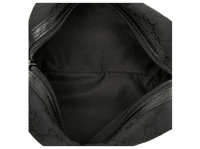Necessaire Gucci in tela GG nera Nero - vista 4
