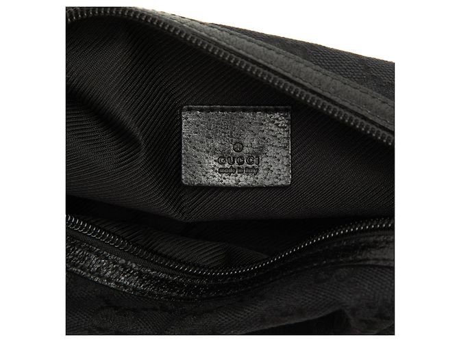 Necessaire Gucci in tela GG nera Nero - vista 5