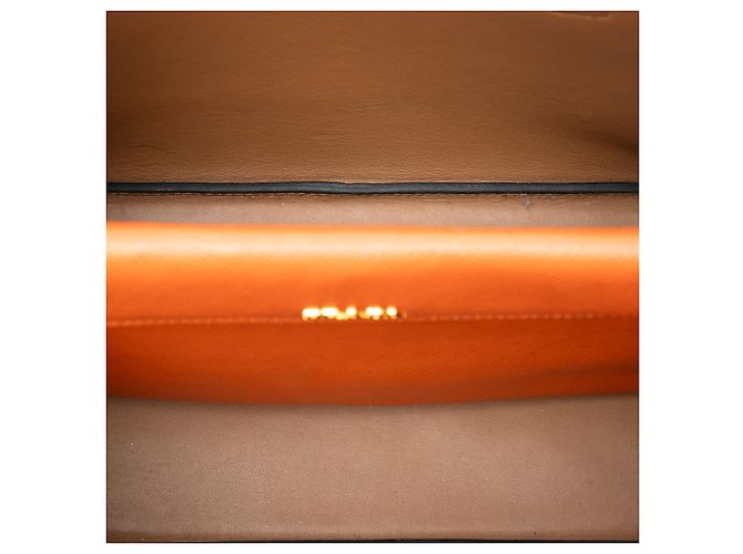 Bolso Prada Orange Medium Saffiano Cuir de Doble Asa Naranja - vista 4
